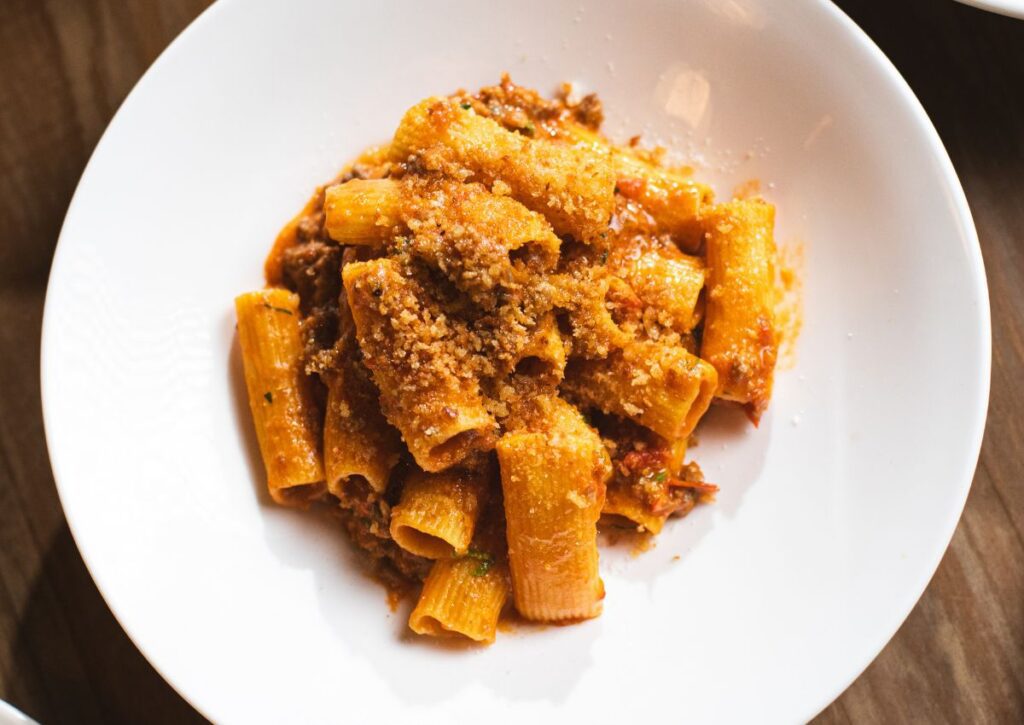 Rigatoni at Cotto in Morristown, best new restaurants in new jersey