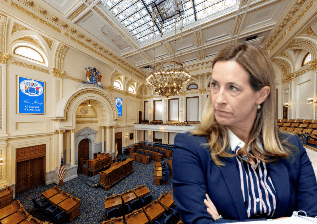 Governor Mikie Sherrill addresses New Jersey legislature during first budget address, outlining $2.6 billion plan to address fiscal crisis