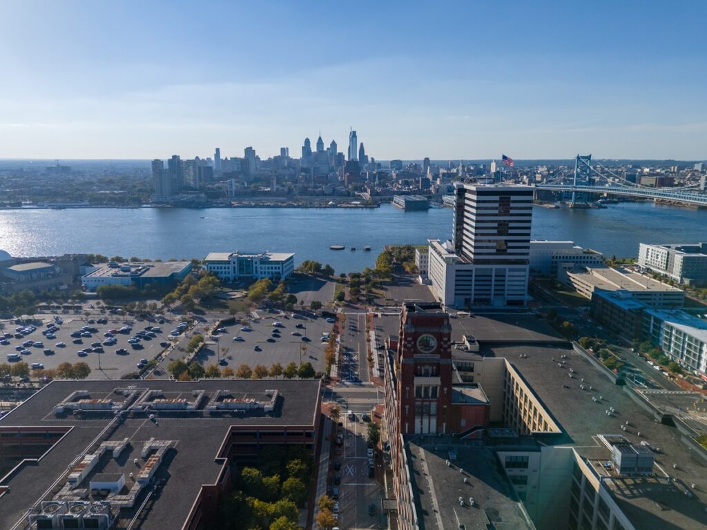 Camden, New Jersey, where Cooper University Health Care is located and where prosecutors say a former surgical technician stole $2.5 million in medical supplies