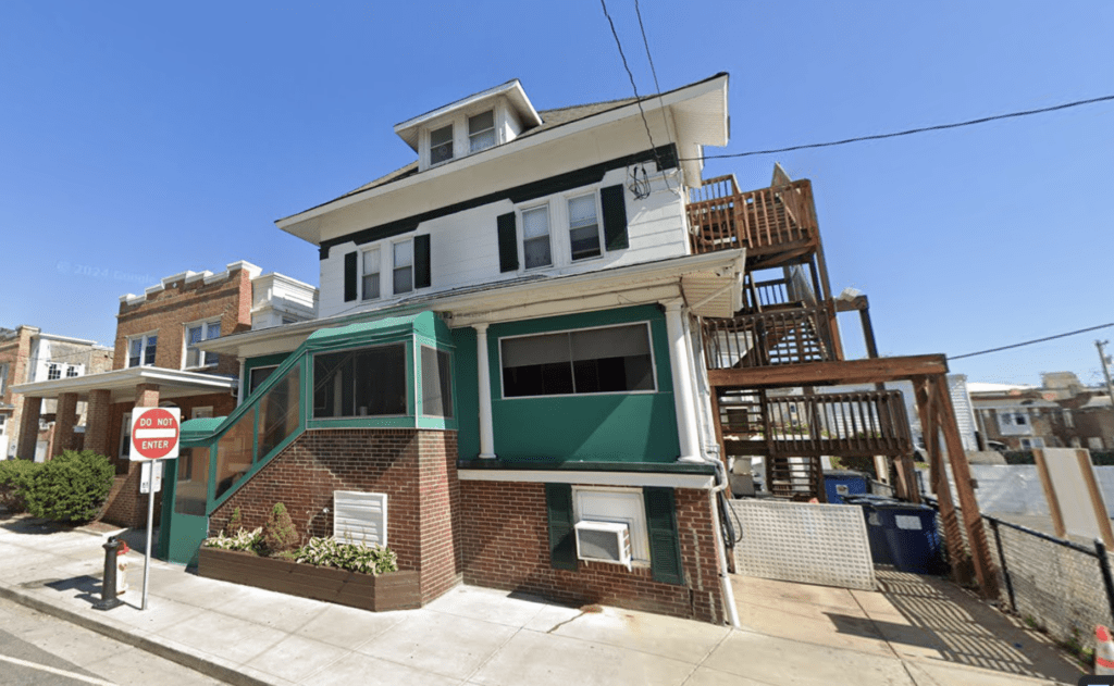 The exterior of Chef Vola's restaurant in Atlantic City, New Jersey