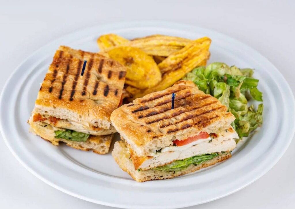 Pesto Grilled Chicken Panini