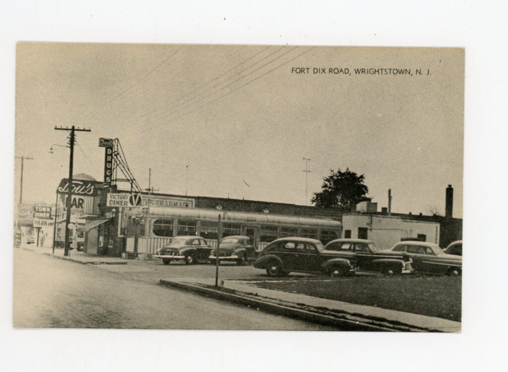 Postcard of VIctory Diner