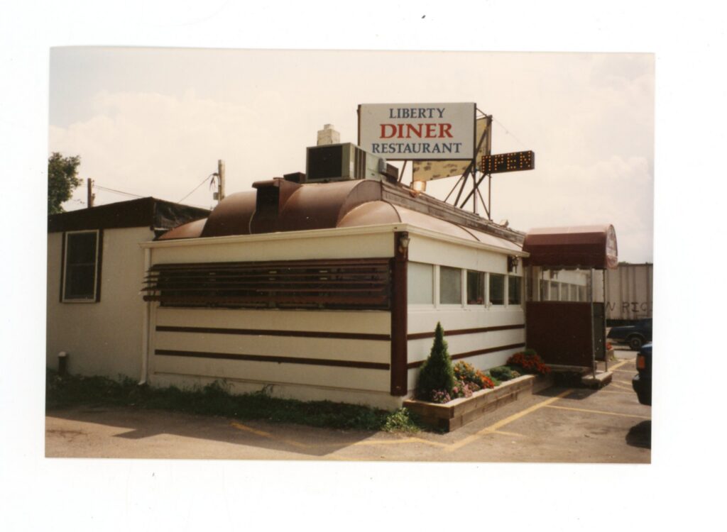 Liberty Diner, exact location unknown