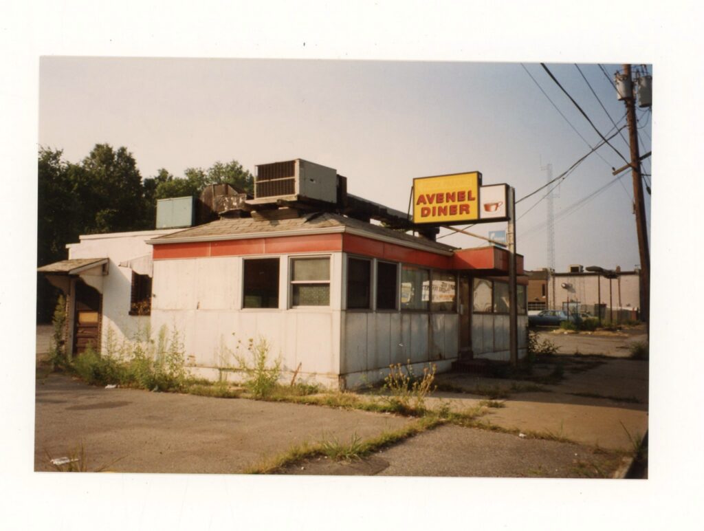 Avenel Diner, closed, 1992