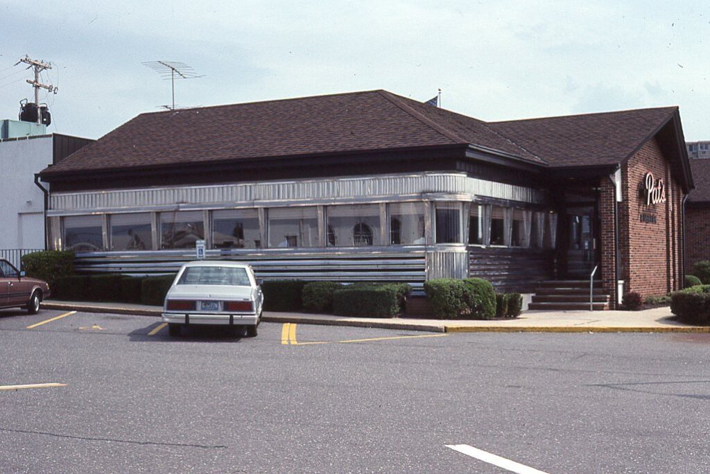 Pat's Diner, brick and stainless