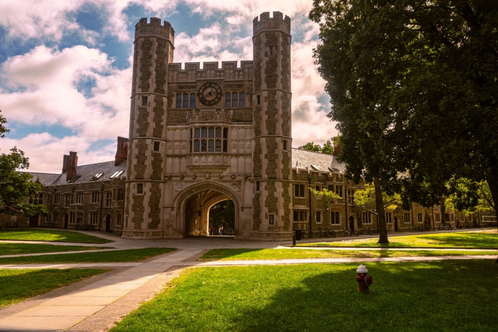 Blair Arch on the campus of Princeton University in Princeton, New Jersey