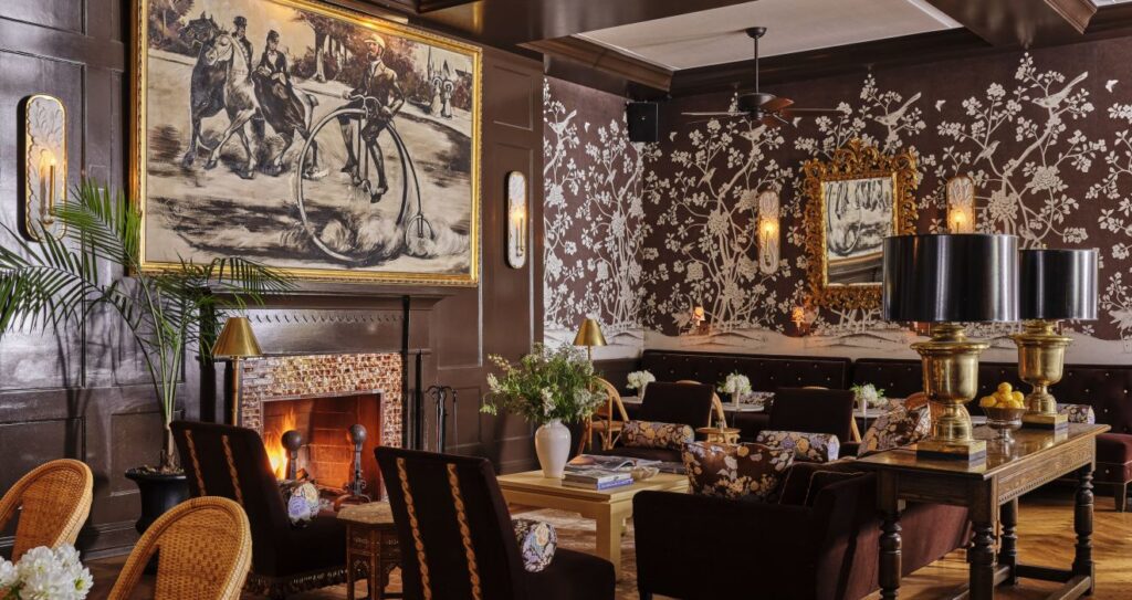 The Brown Room at Congress Hall in Cape May, NJ, named the No. 1 hotel bar in America