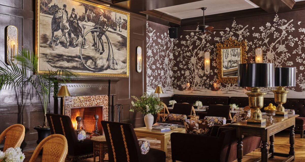 The Brown Room at Congress Hall in Cape May, NJ, named the No. 1 hotel bar in America