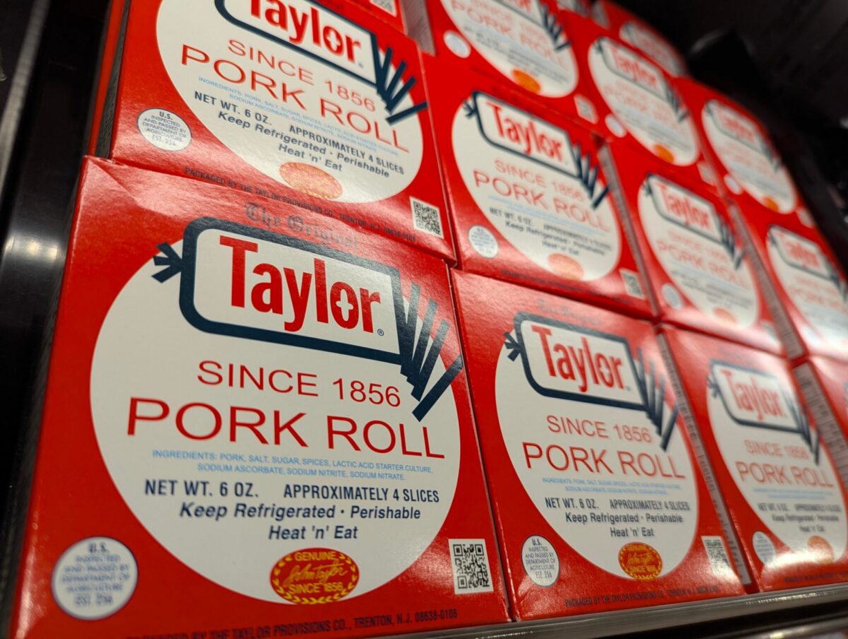 A pork roll, egg, and cheese sandwich, the subject of debate at this weekend's NJ food festival