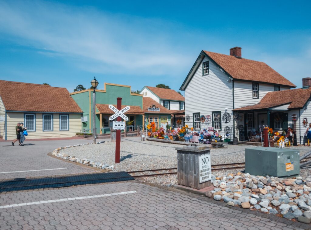 Historic Smithville's village in Galloway, NJ, home to the annual Oktoberfest celebration