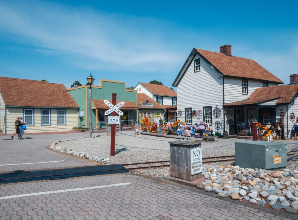 Historic Smithville's village in Galloway, NJ, home to the annual Oktoberfest celebration