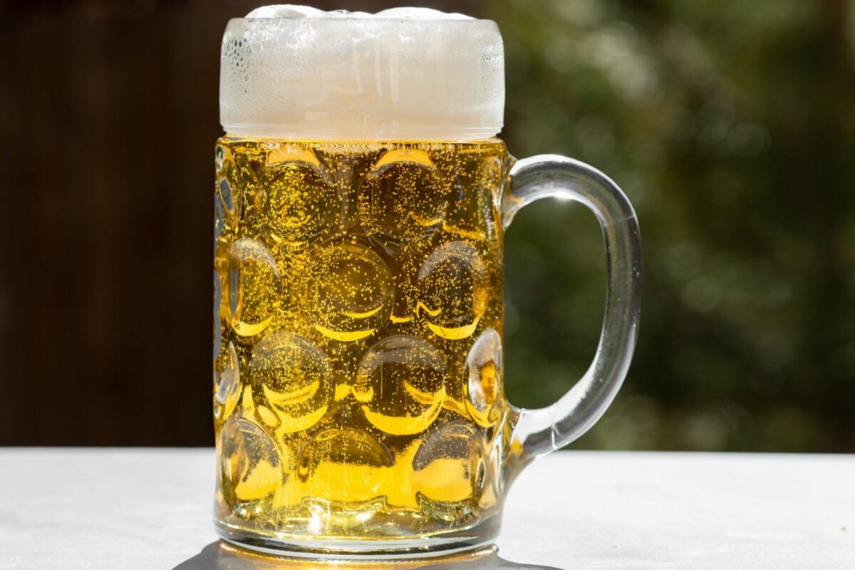 Craft beer at an Oktoberfest celebration, like the one coming to Edmund Wilson Plaza in Red Bank, NJ